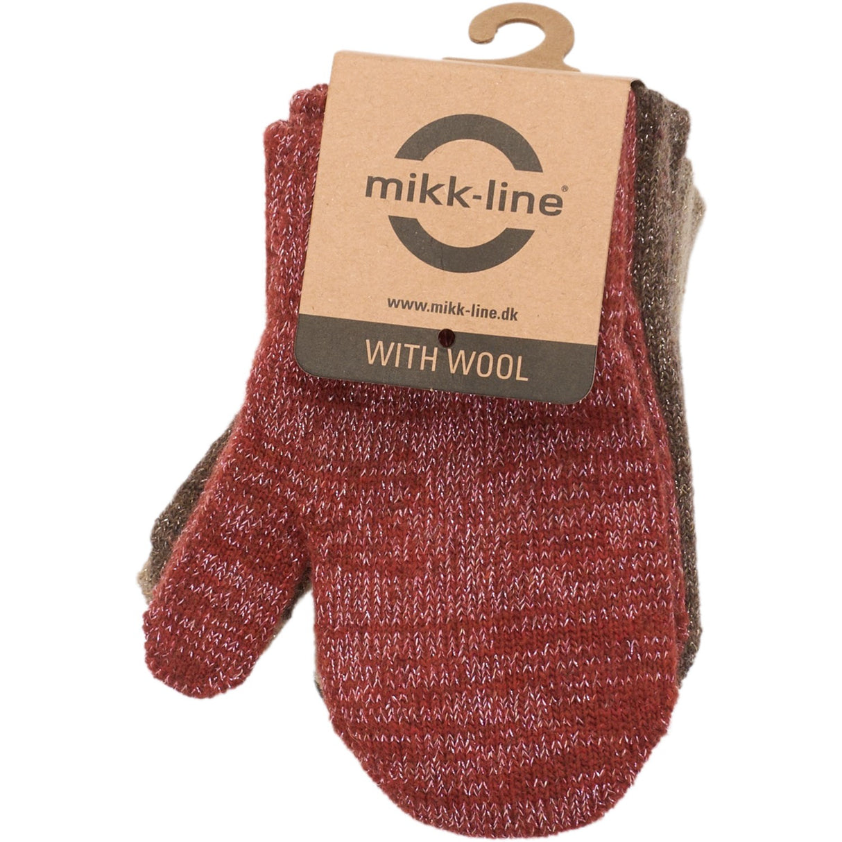 Mikk-Line Apple Butter-Chocolate Chip-Doeskin Magic Gloves 3 Pack With Lurex