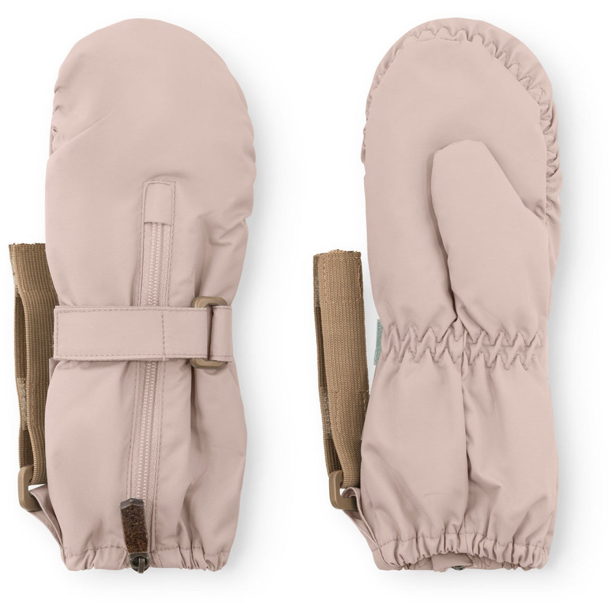 Mini A ture Cloudy Rose Matcesar Fleece Lined Mittens