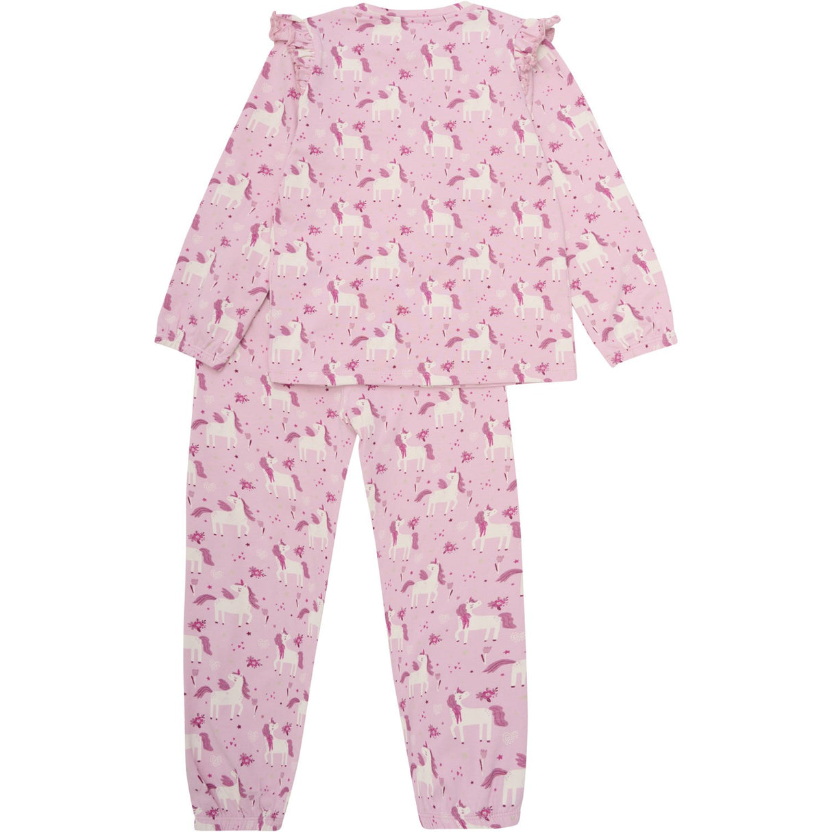Minymo Bleached Mauve Pajamas Ls Set Aop