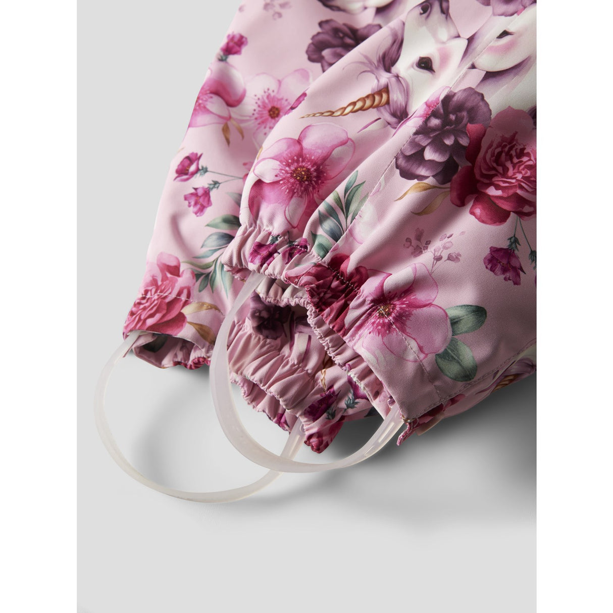 Name It Parfait Pink Floral Unicorn Nmfsnow10 Suit Aop Fo Noos