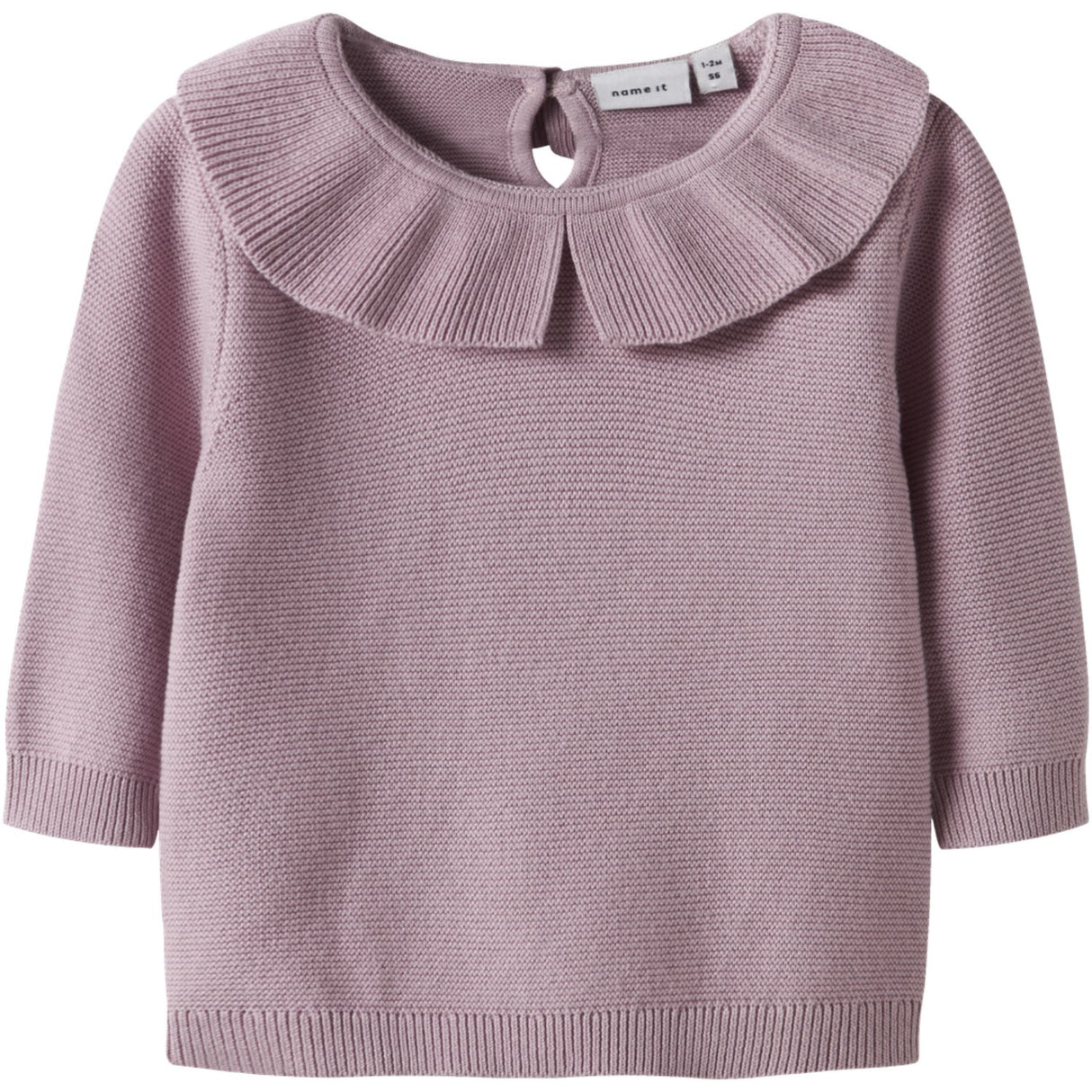 Name It Keepsake Lilac Nbfoda Ls Knit