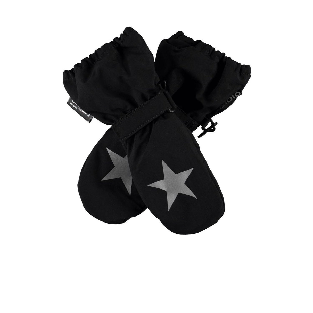 Molo Black Igor Mittens