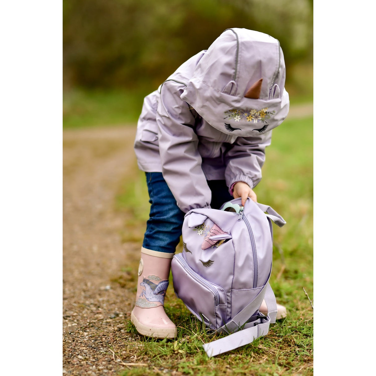 Mikk-Line Lavender Aura Zoo Backpack