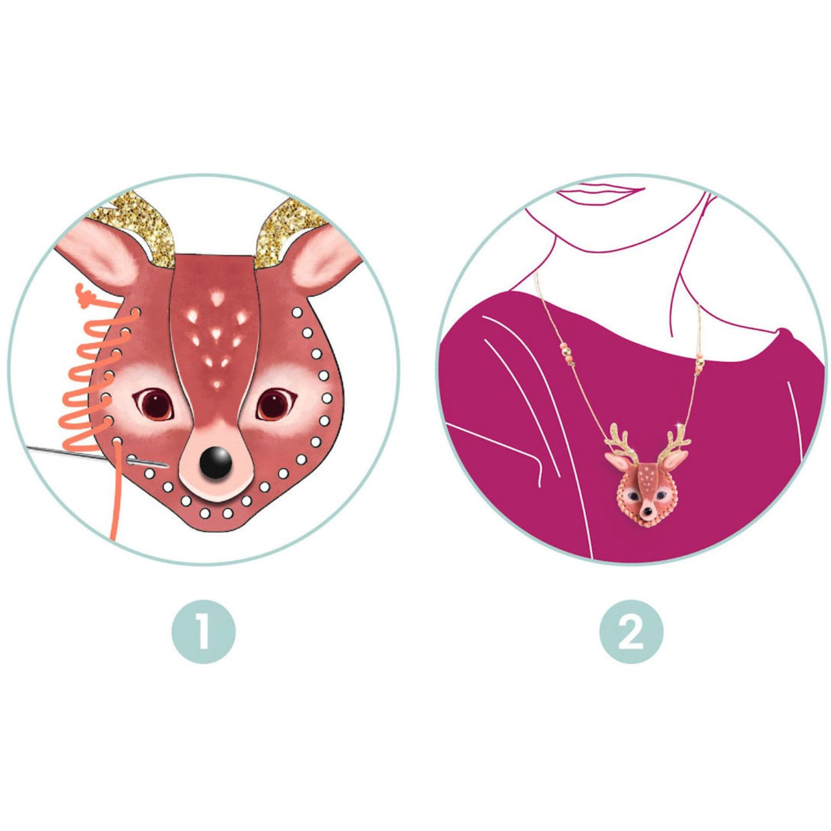 Djeco DIY Hemmelige Halskæder