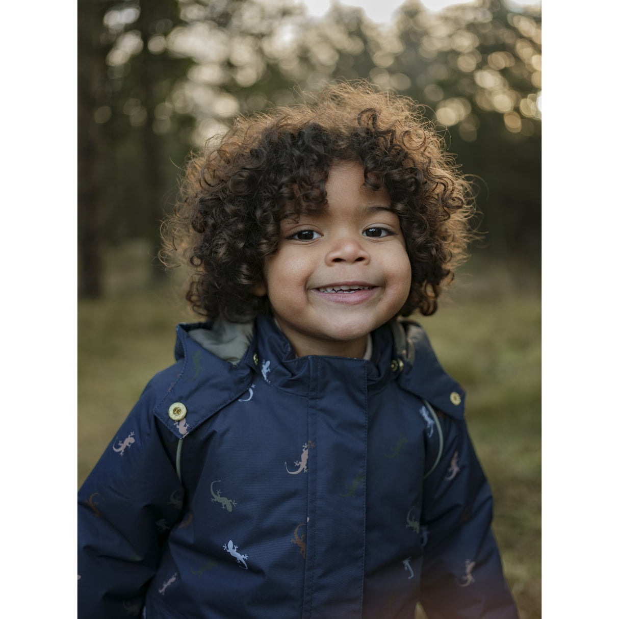 Hust & Claire More Navy Obi Lizards