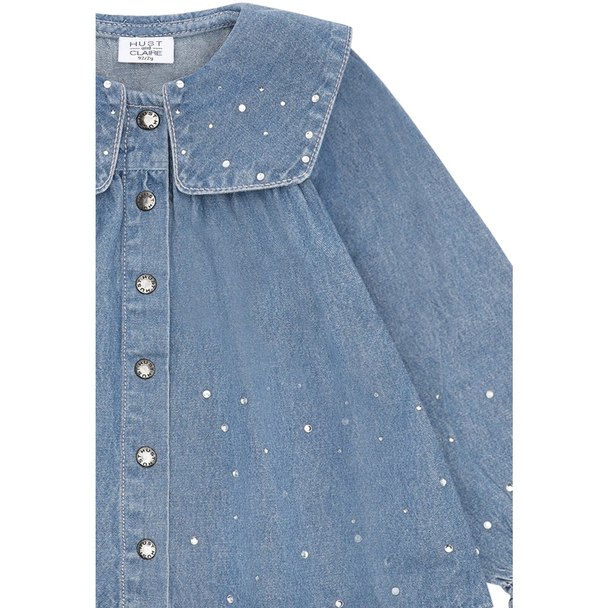 Hust & Claire Blue Denim Karoline Denim W.Studs