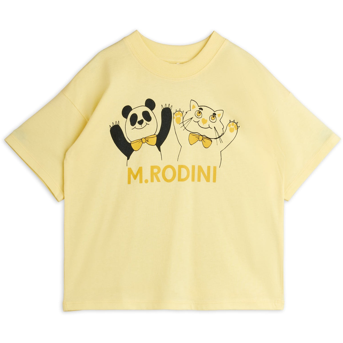 Mini Rodini Planet sp ss tee, Black