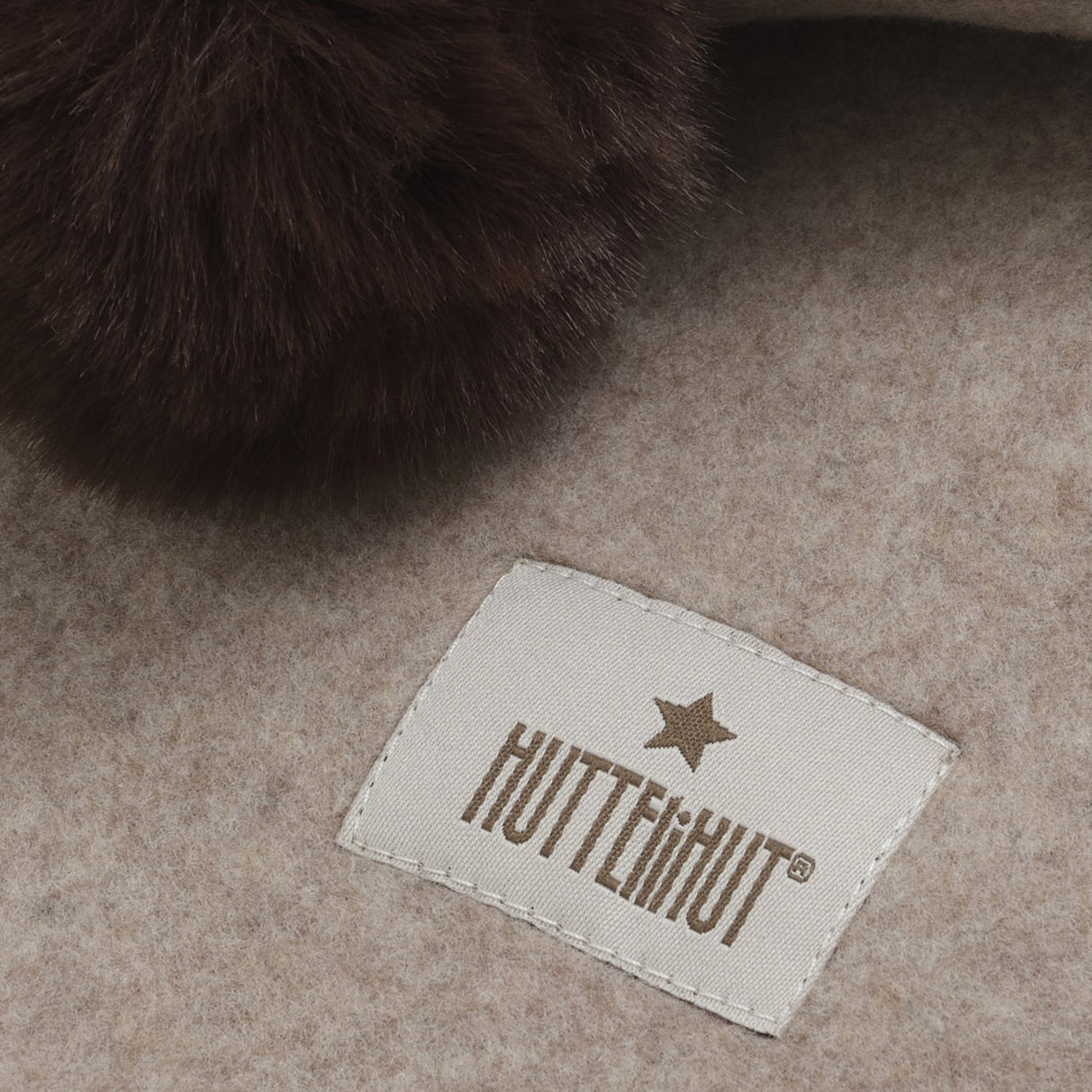 Huttelihut Savannah Melange Balaclava X Luksusbaby