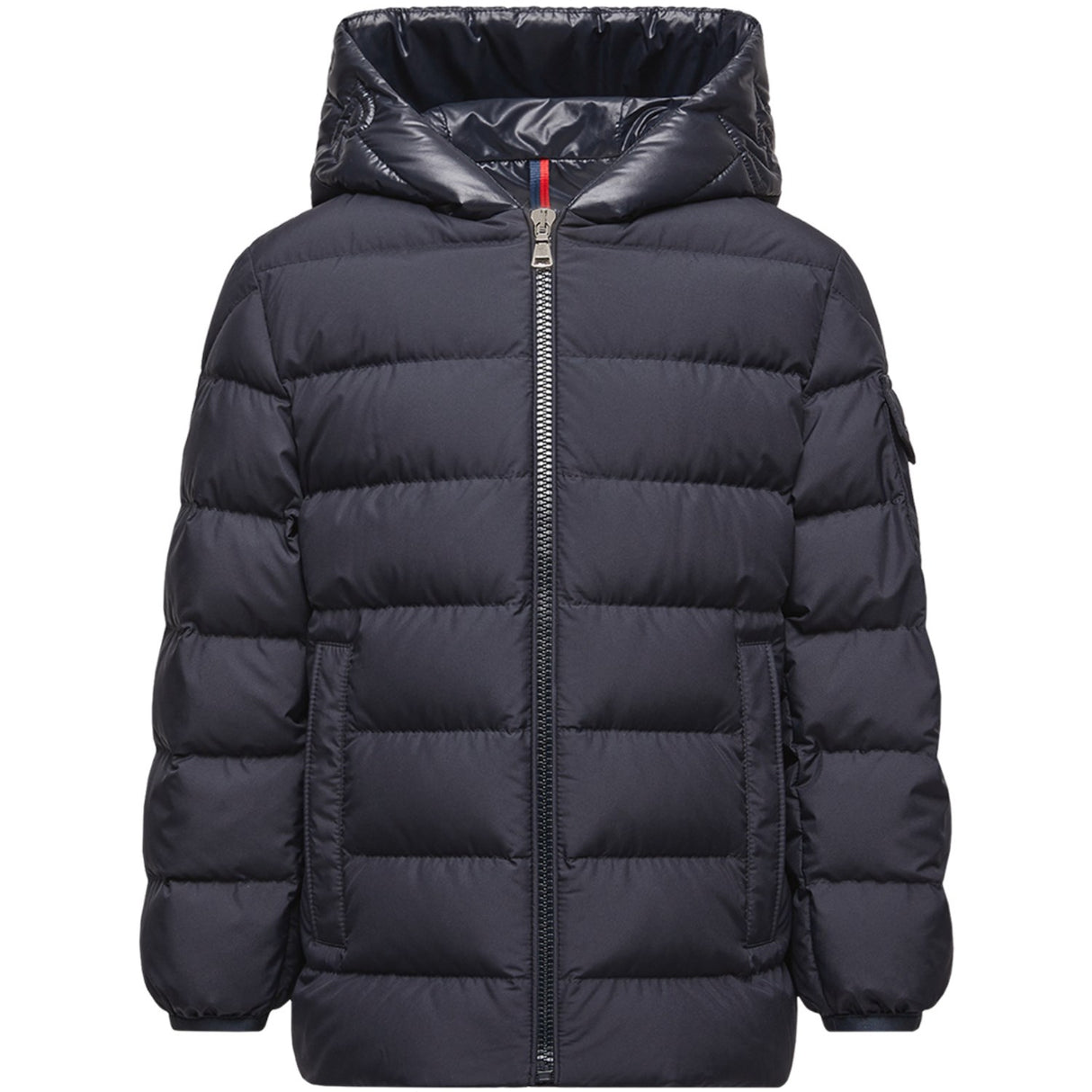 Moncler Navy Najan Short Parka Jacket