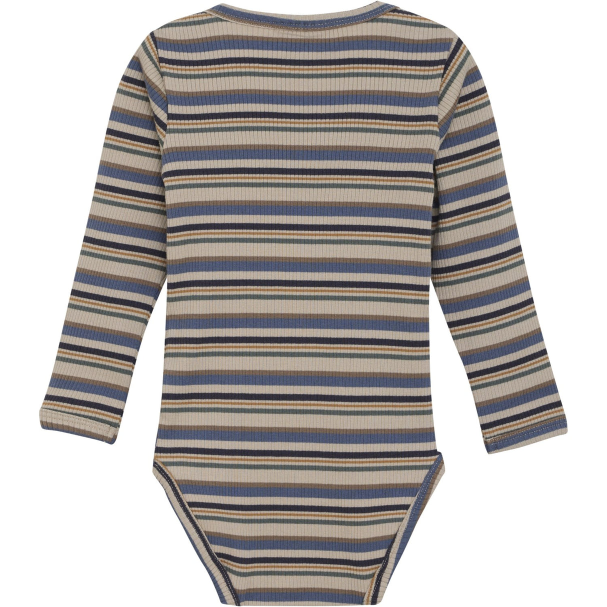 Minymo China Blue Body Ls Y/D Rib