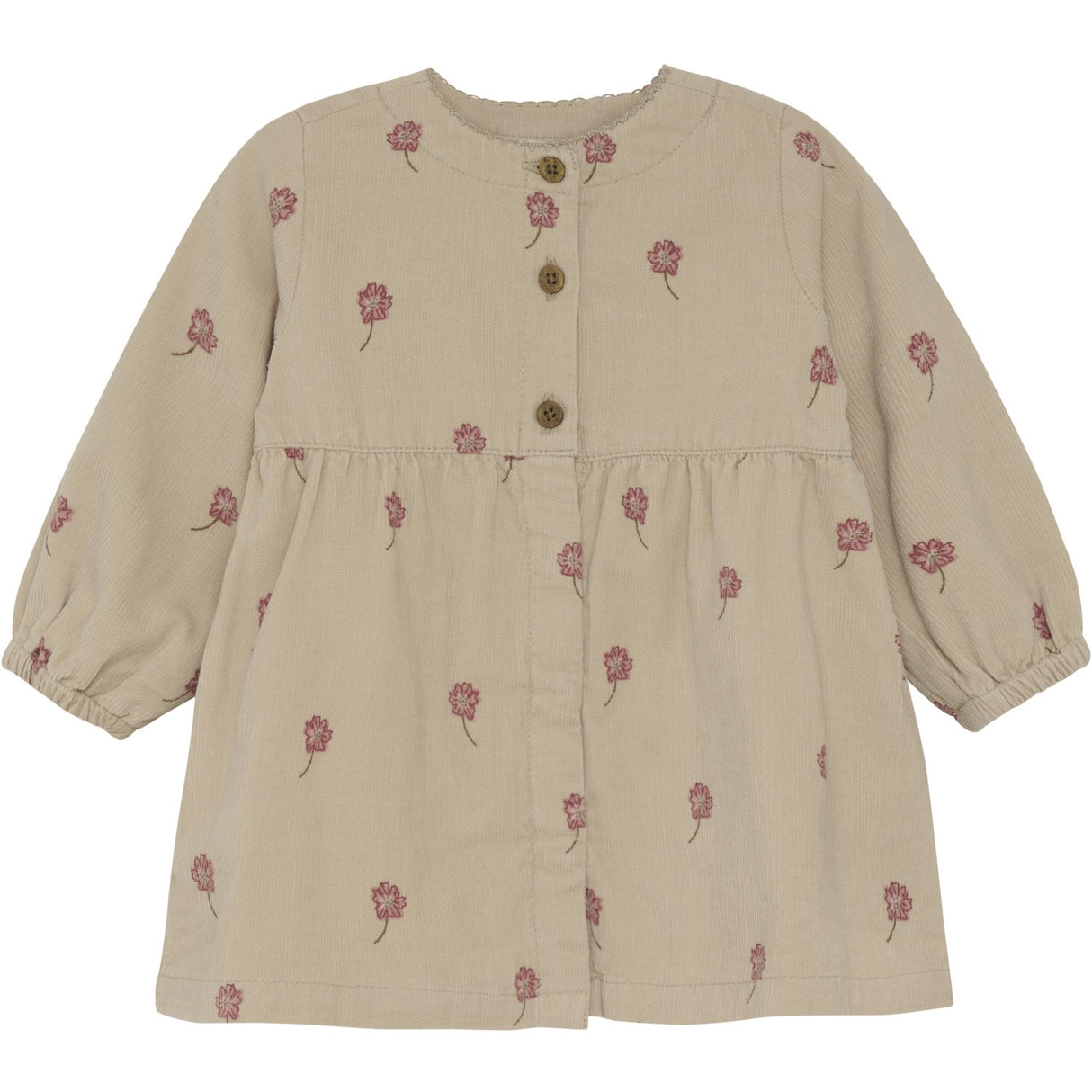 Minymo Oxford Tan Dress Corduroy W. Lining