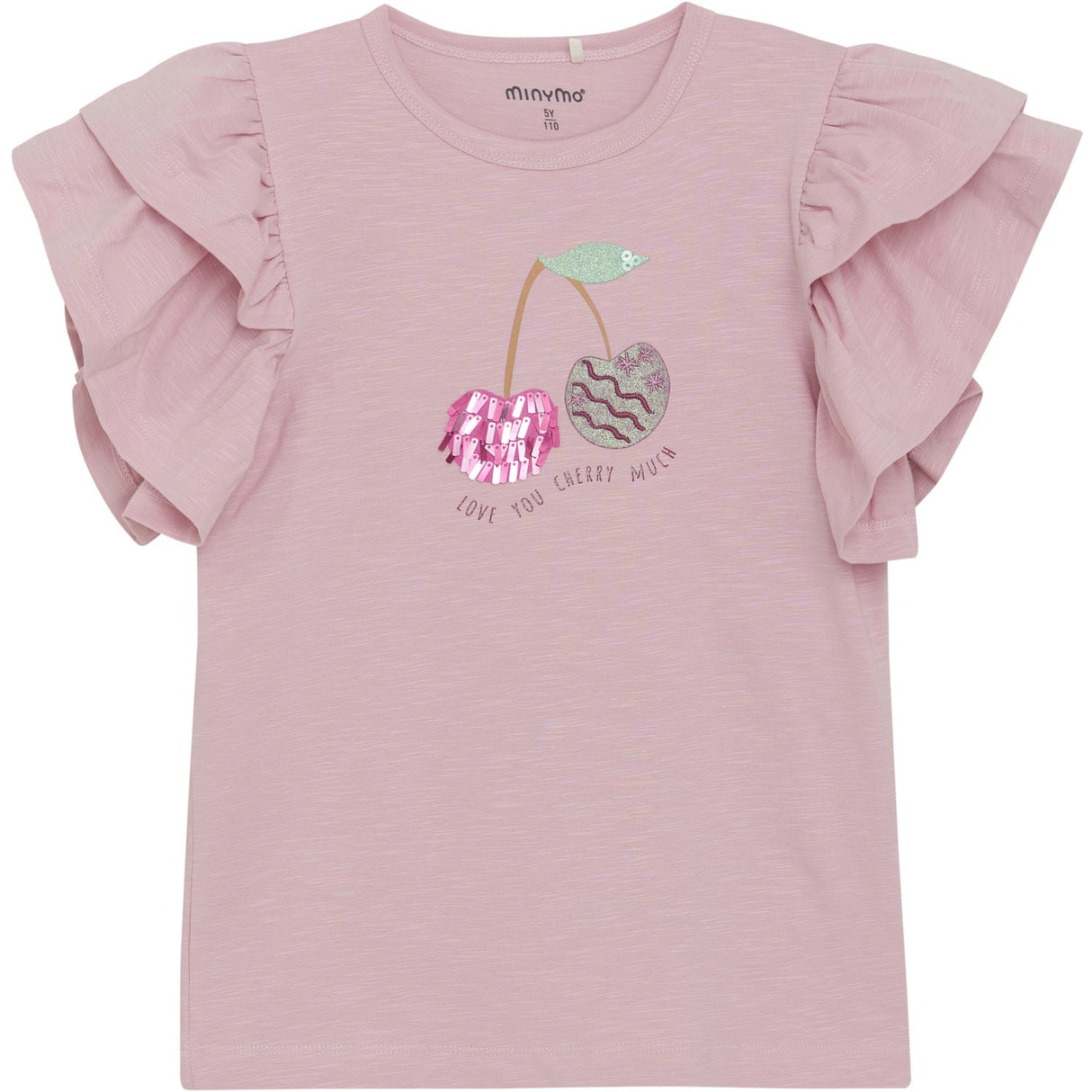 Minymo Bleached Mauve T-Shirt Ss