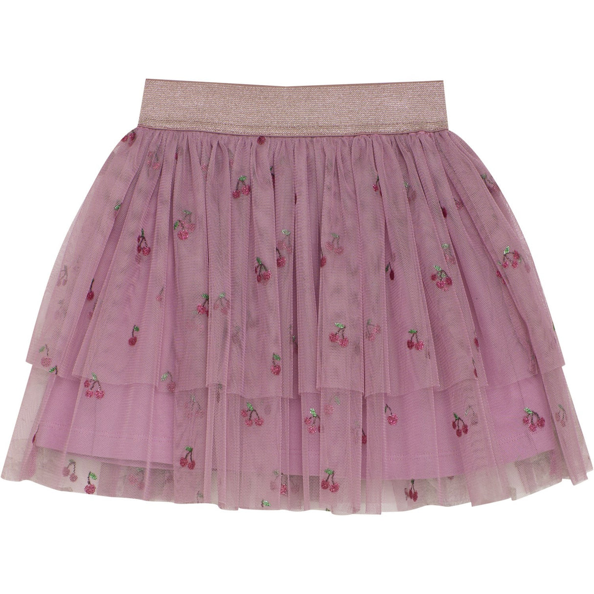 Minymo Mauve Orchid Skirt Aop