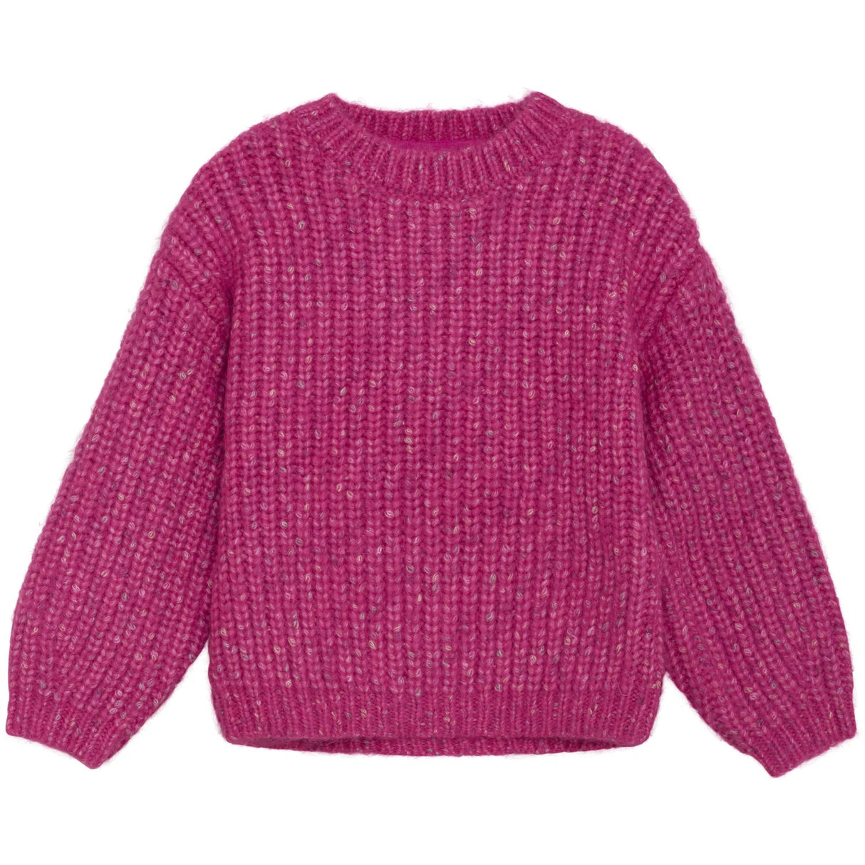 Minymo Fuchsia Fedora Pullover Knit