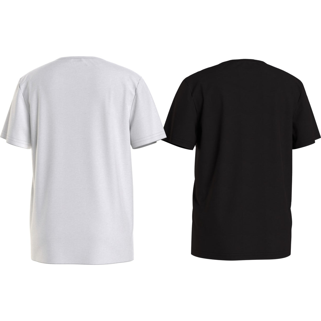 Calvin Klein White / Black 2-Pack MonAndram Tee Ss