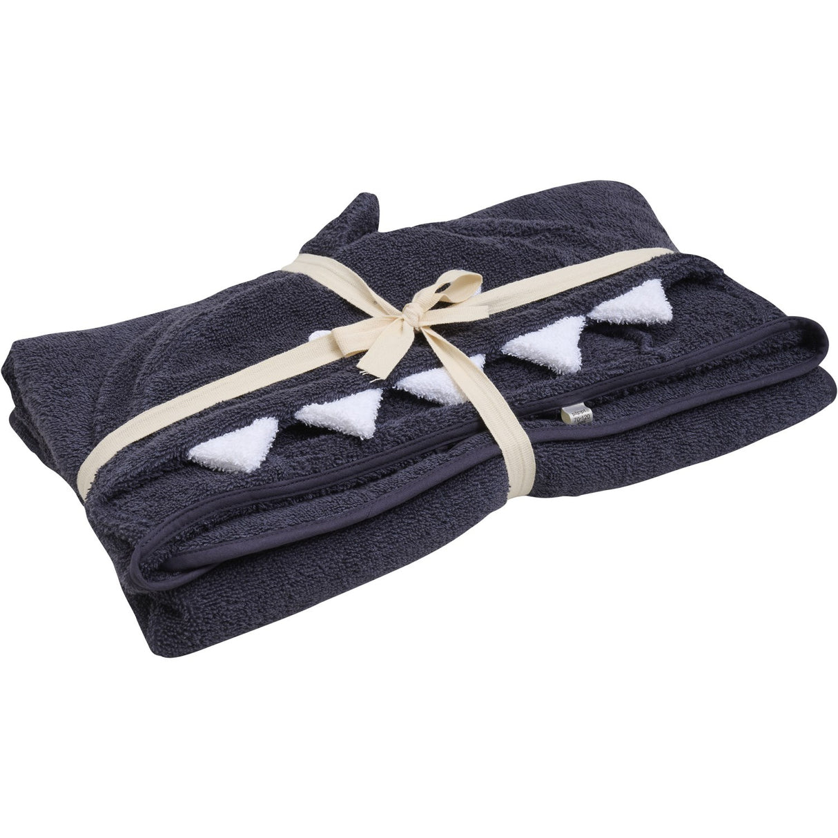 Pippi Odyssey Gray Hooded Bath Towel