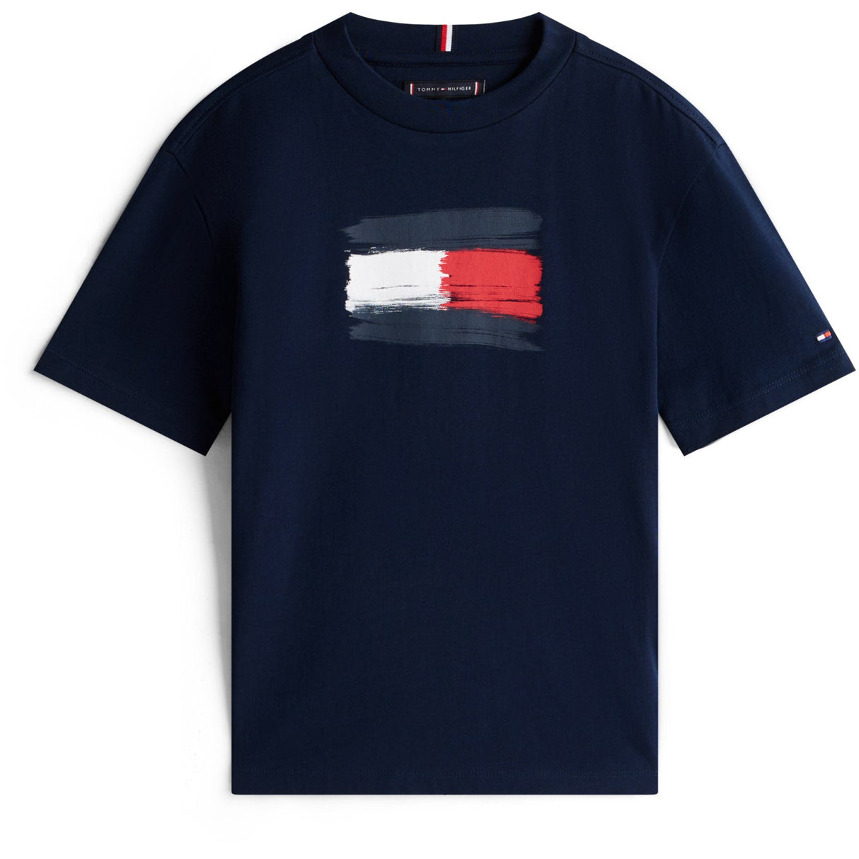 Tommy Hilfiger Dark Night Navy Flag Archive Tee Ss