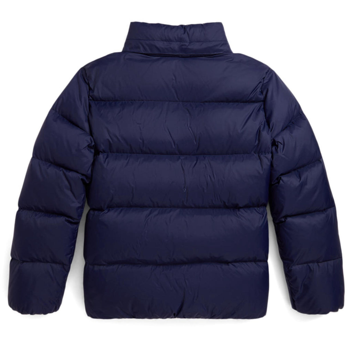 Polo Ralph Lauren Newport Navy W White Pp Girl Bomber Jacket