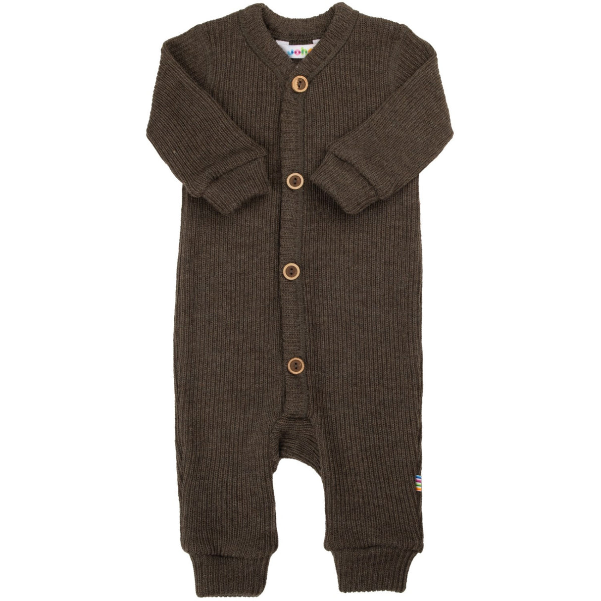Joha Brown Melange Onesie