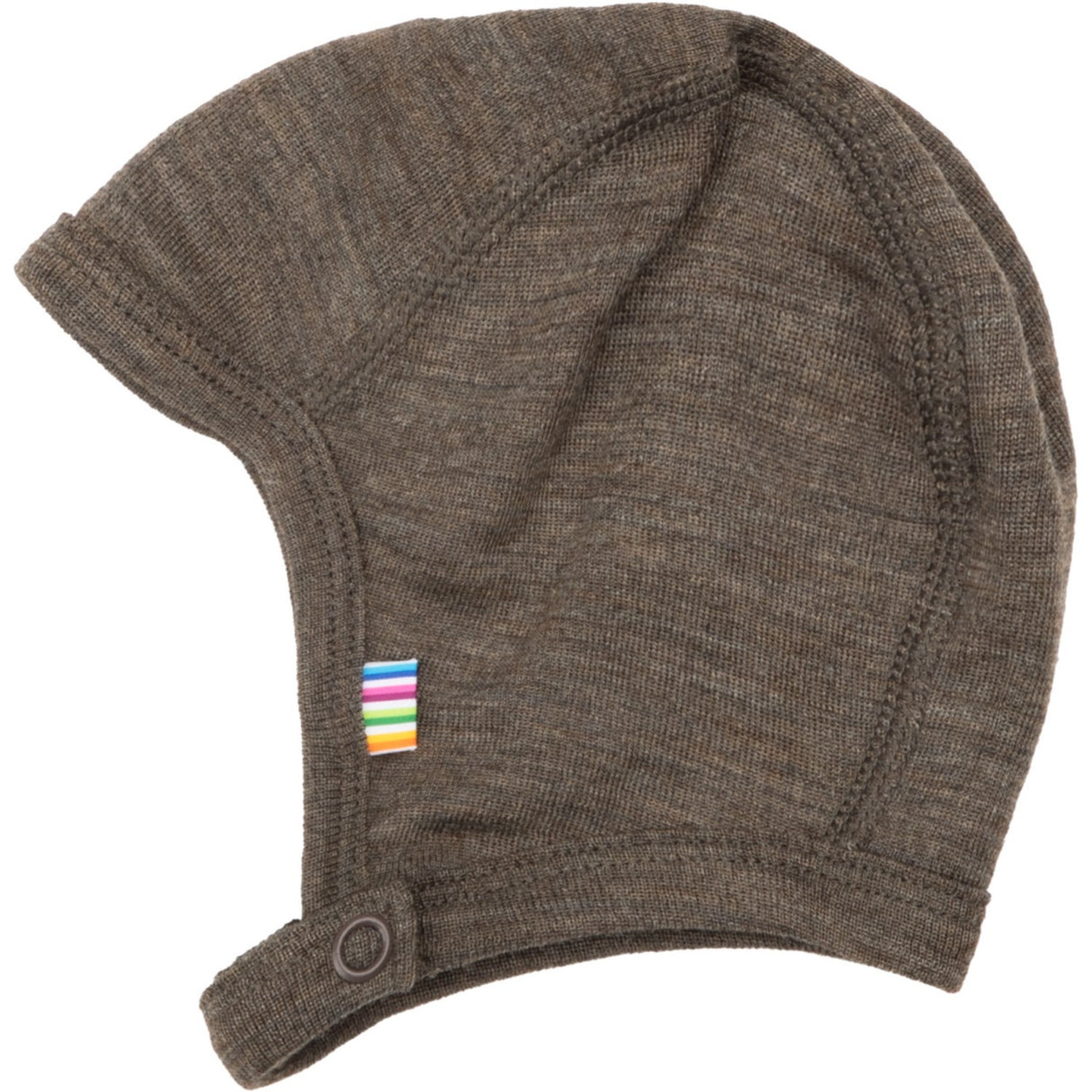 Joha Brown Melange Baby Helmet