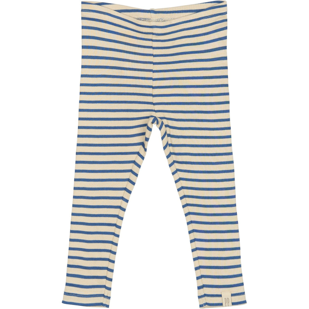 Petit Piao True Navy/off White Legging Modal Striped