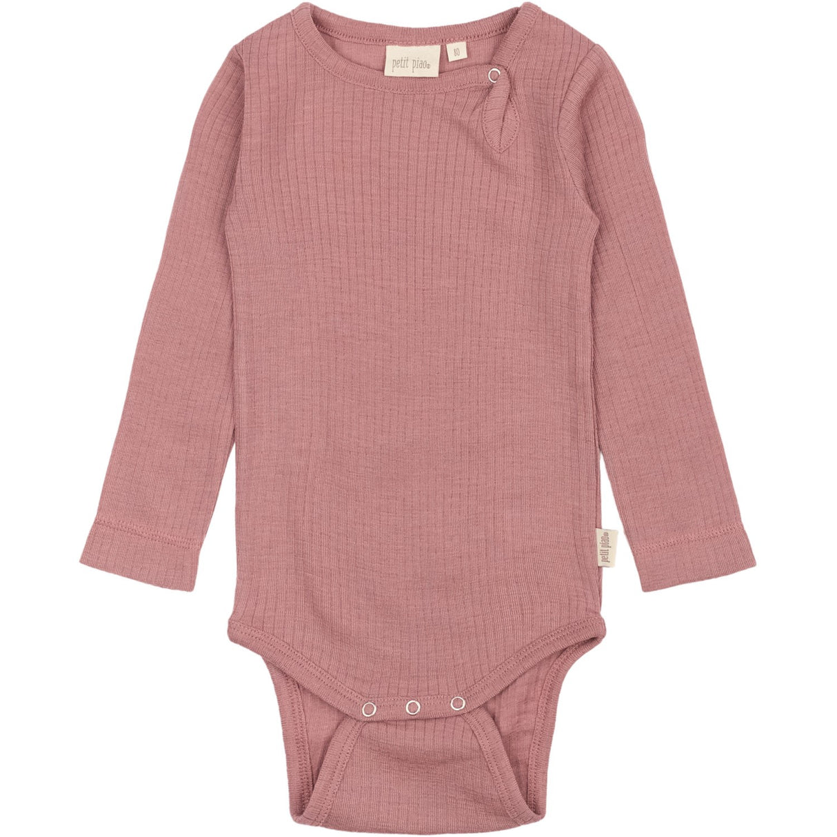 Petit Piao Nostalgic Rose PPDante Body L/S Merino Wool
