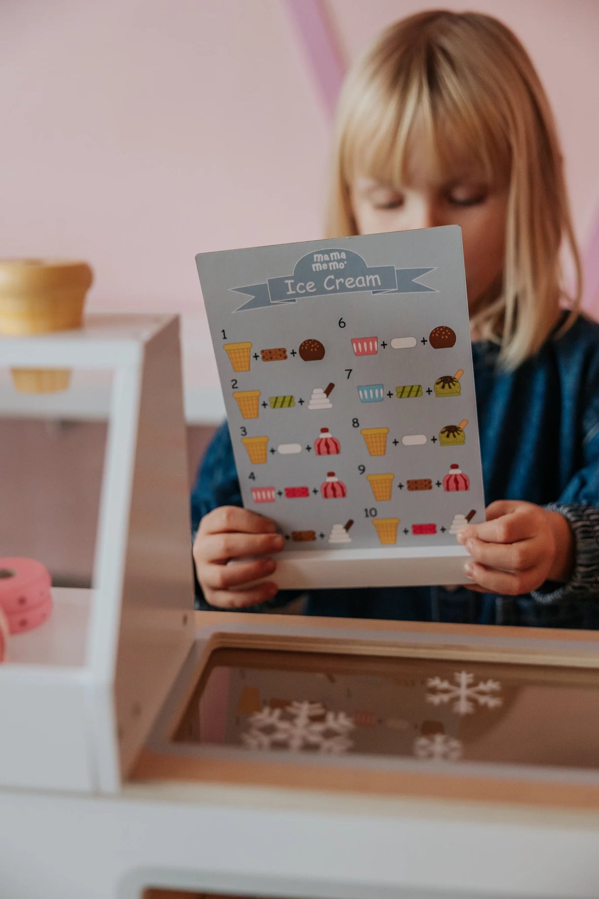Mamamemo 냉장고가 있는 아이스크림 바