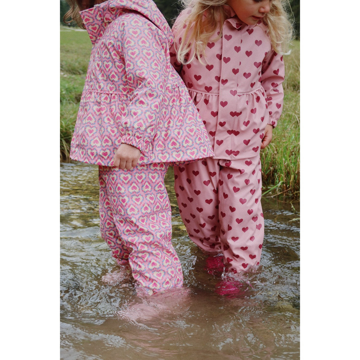 Konges Sløjd Amour Pink Rainy Palme Set Girl