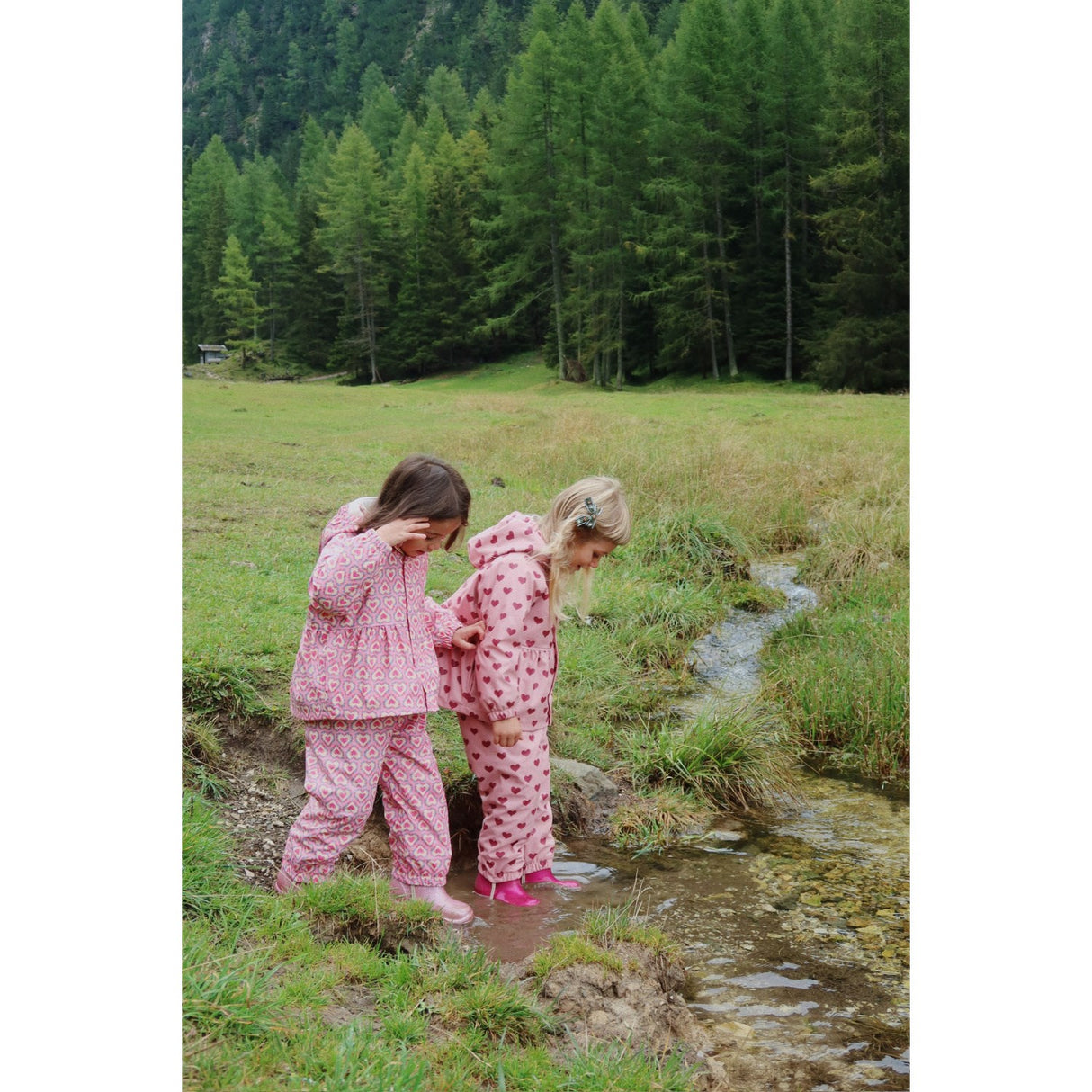 Konges Sløjd Felice Rose Rainy Palme Set Girl