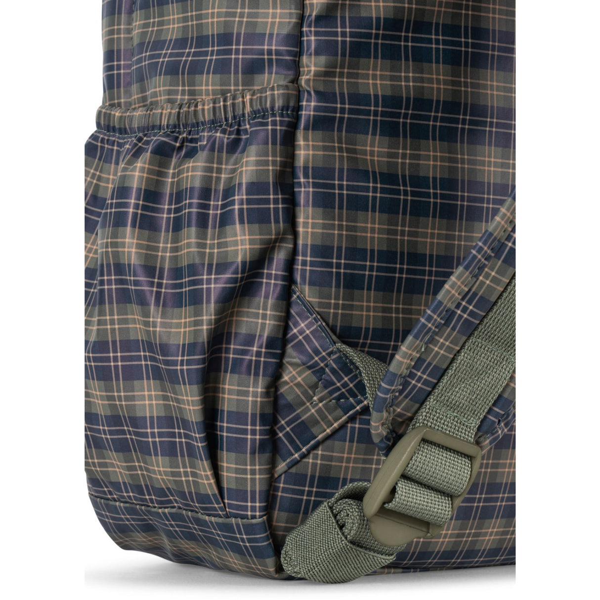 Konges Sløjd Laurel Blue Check Rainy Kids Backpack Midi