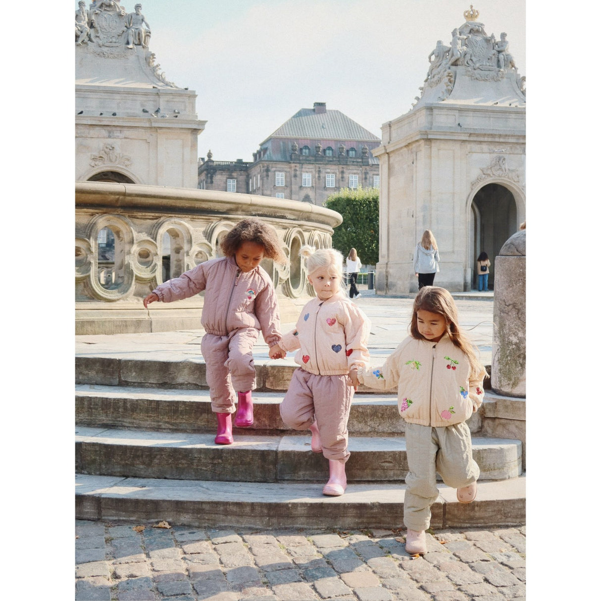 Konges Sløjd Cameo Rose Juno Sequin Bomber Jacket