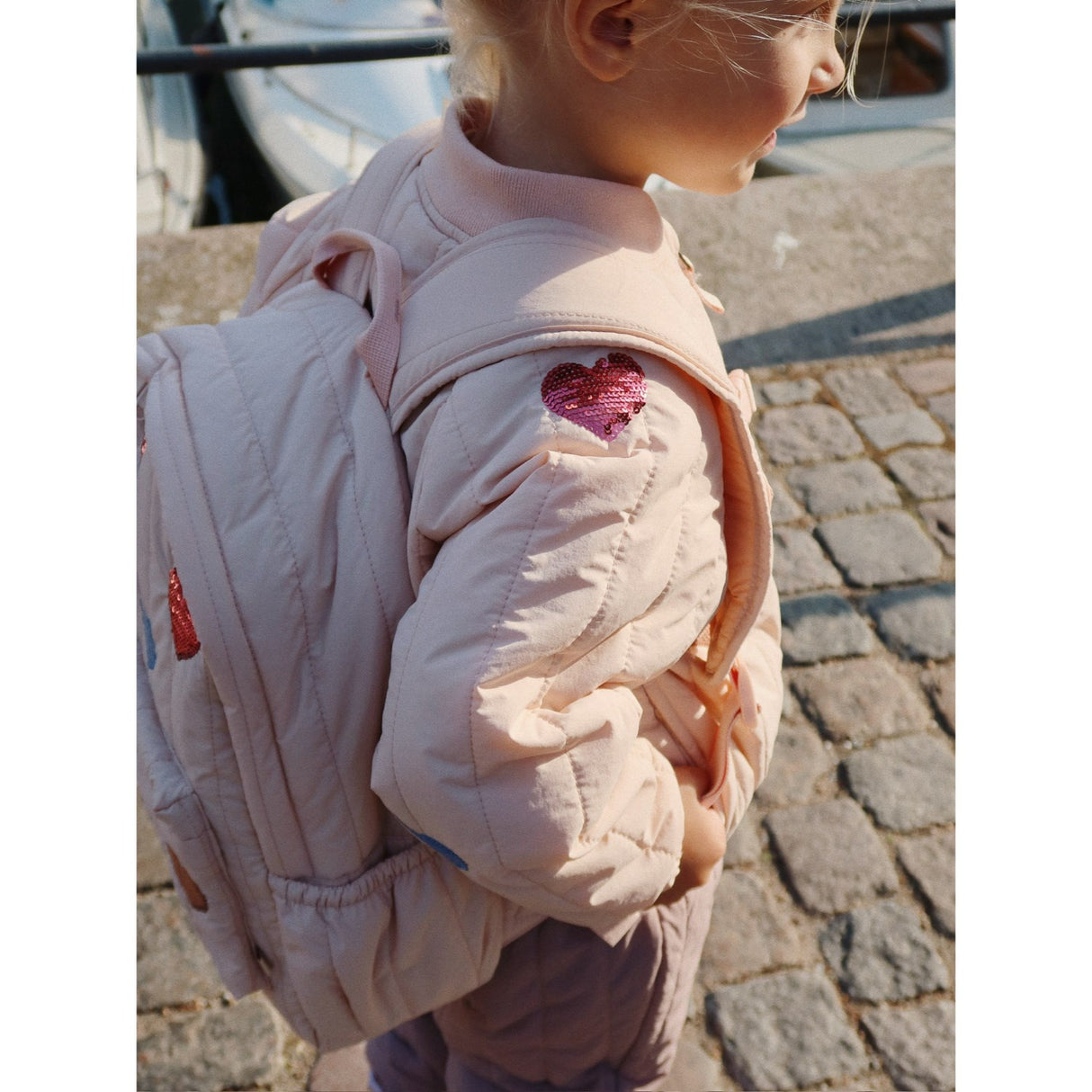 Konges Sløjd Cameo Rose Juno Sequin Bomber Jacket