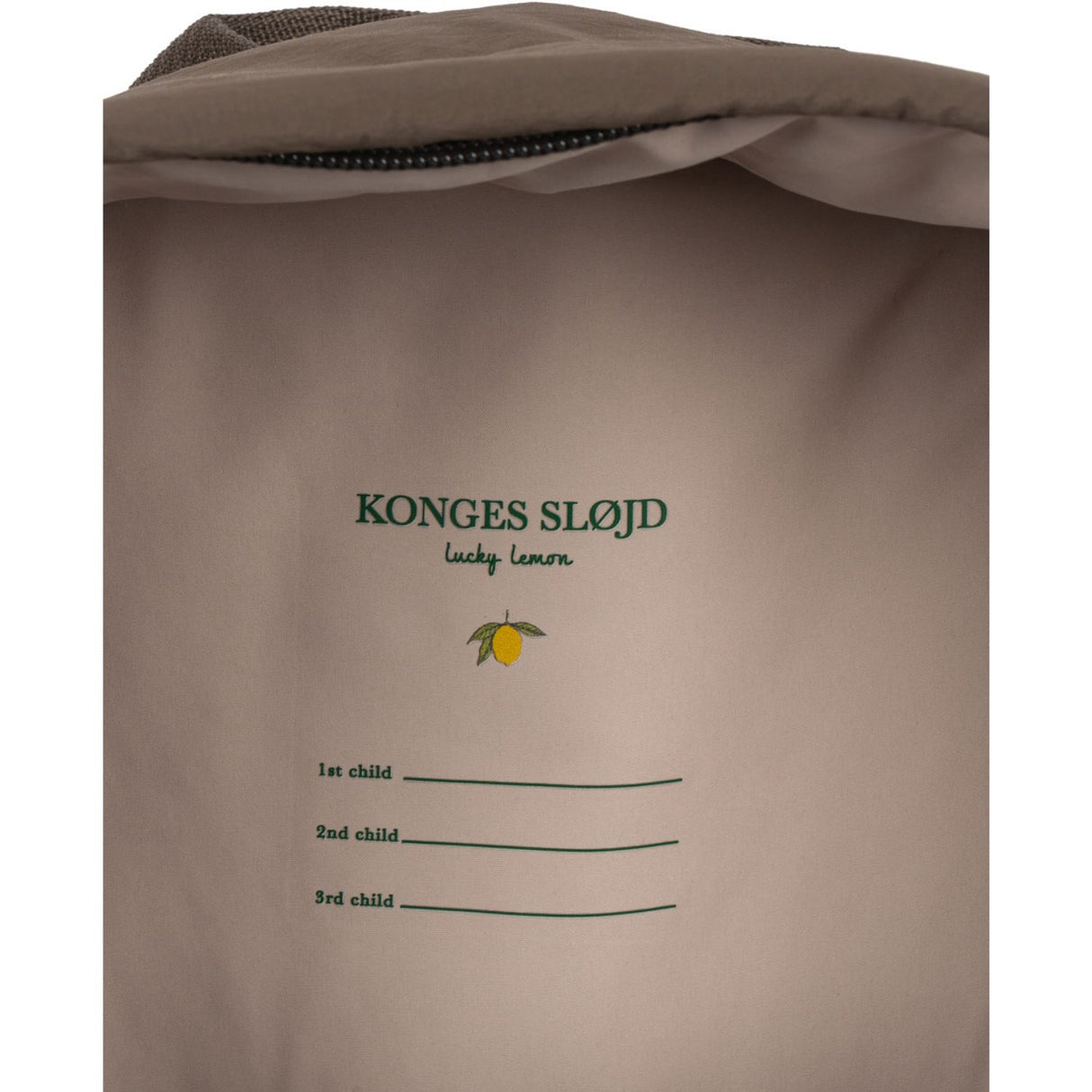 Konges Sløjd Walnut Juno Quilted Backpack Midi