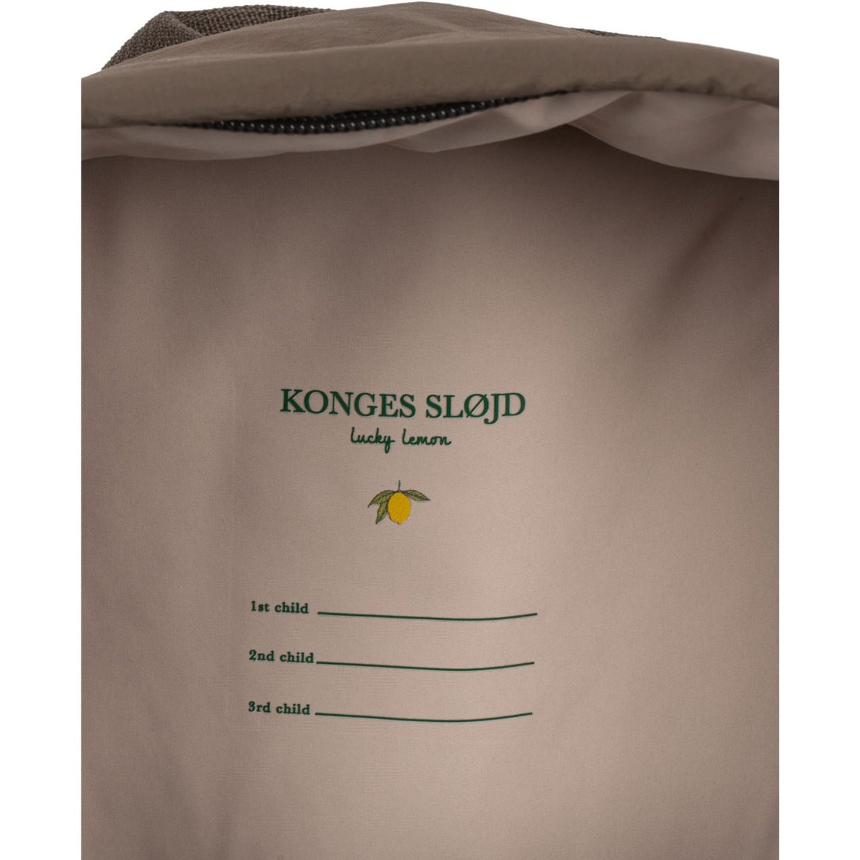 Konges Sløjd Walnut Juno Quilted Backpack Midi
