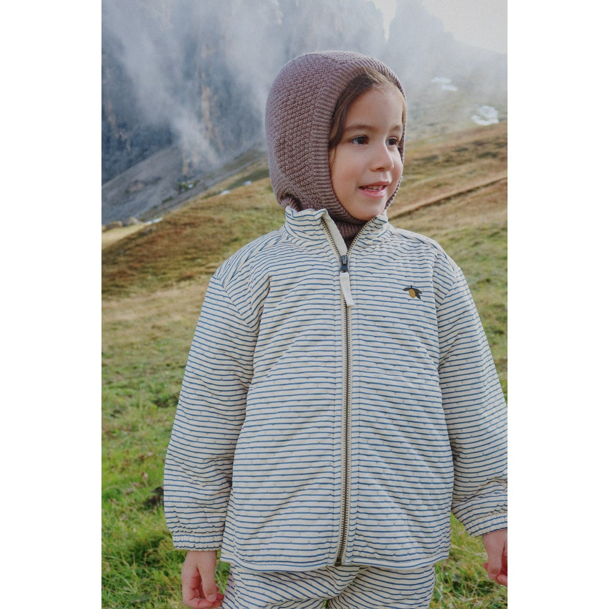 Konges Sløjd Stripe Bluie Thermo Jacket Grs