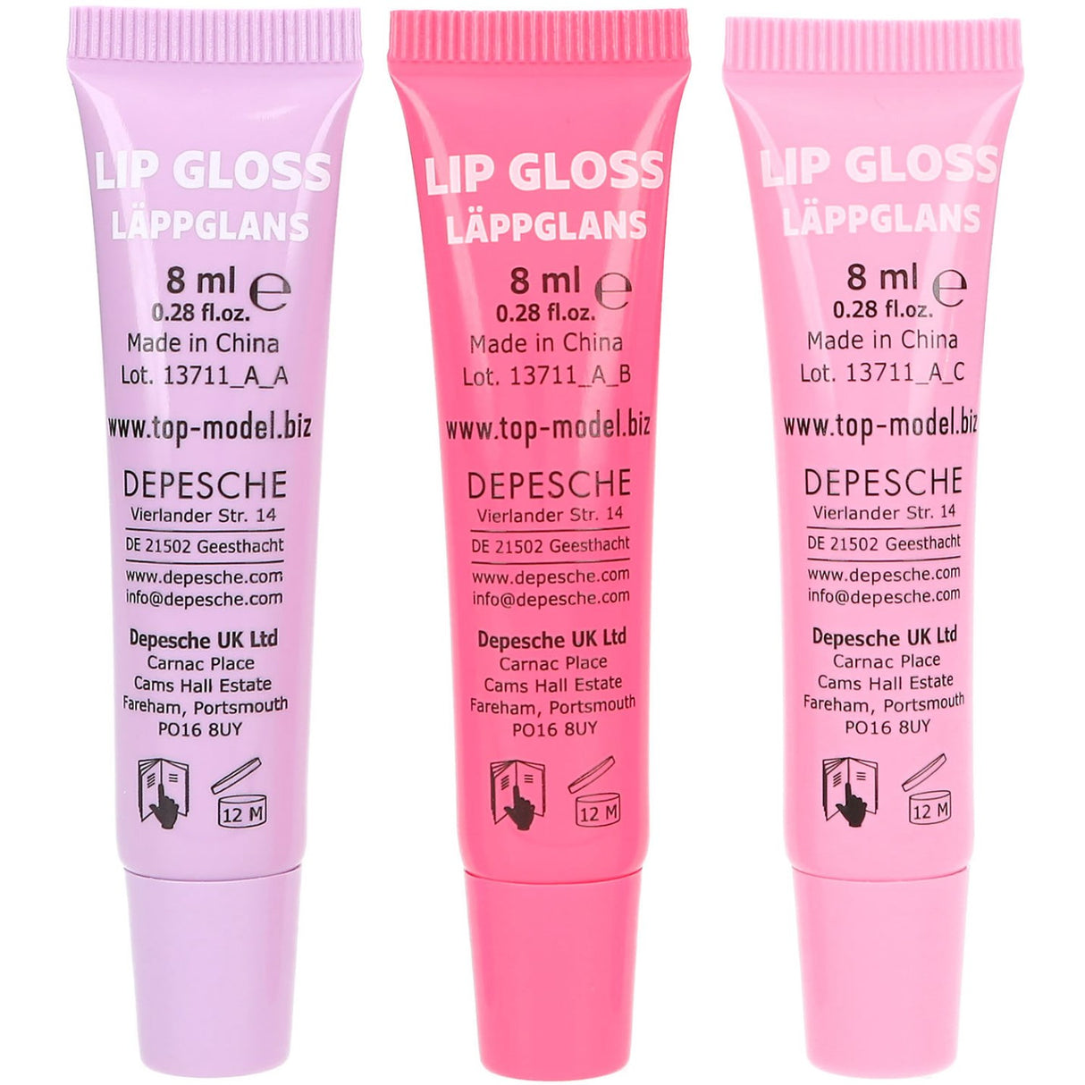 TOPModel Beauty And Me Lip Gloss Set