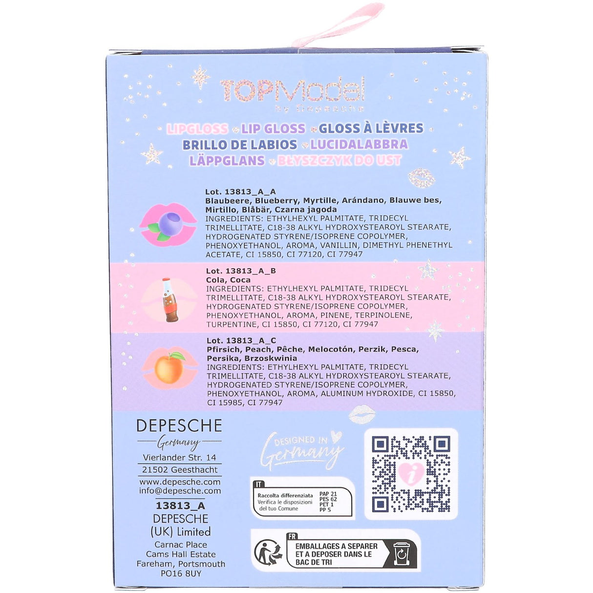 TOPModel Beauty And Me Lip Gloss Set