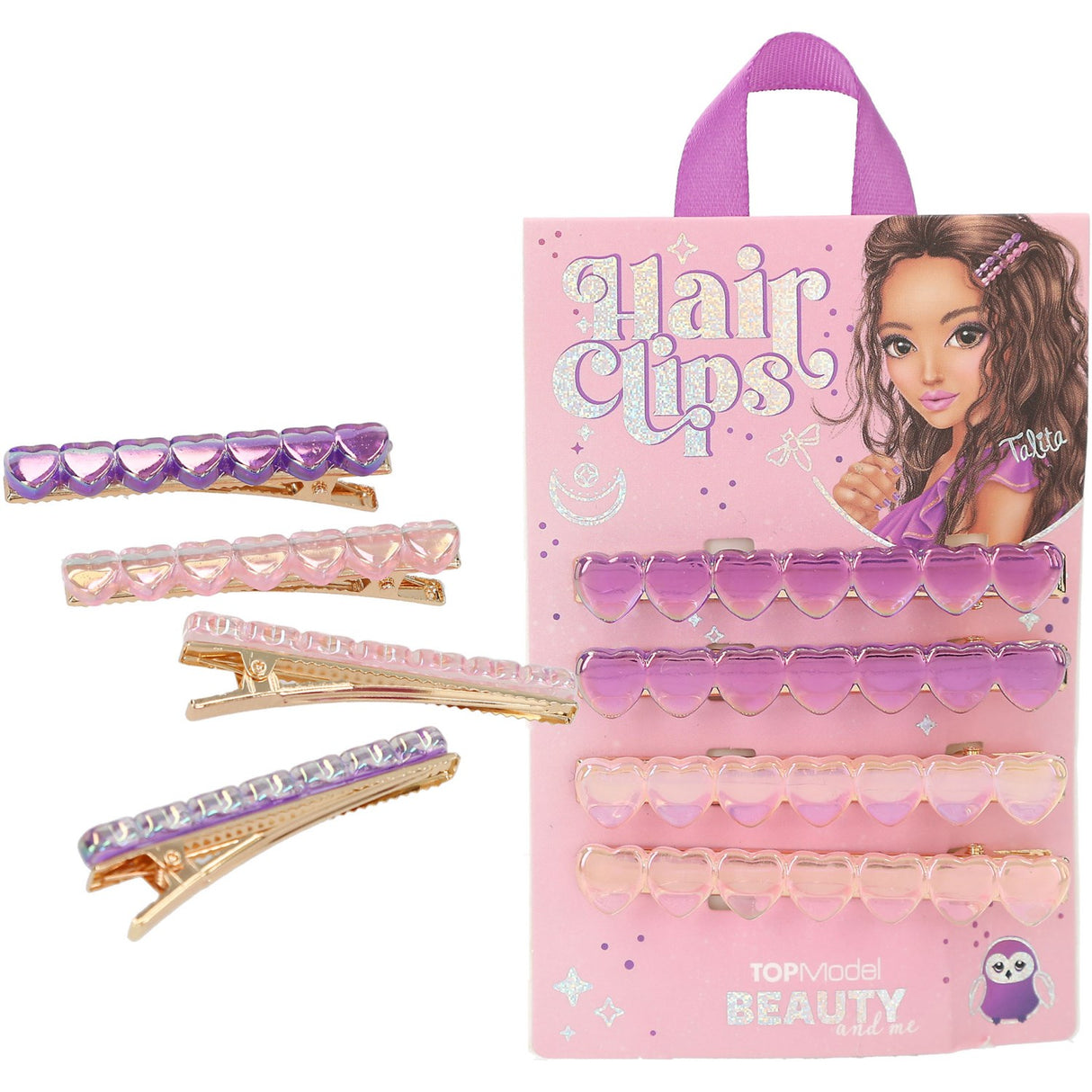 TOPModel Beauty And Me Hairclip Hearts Set