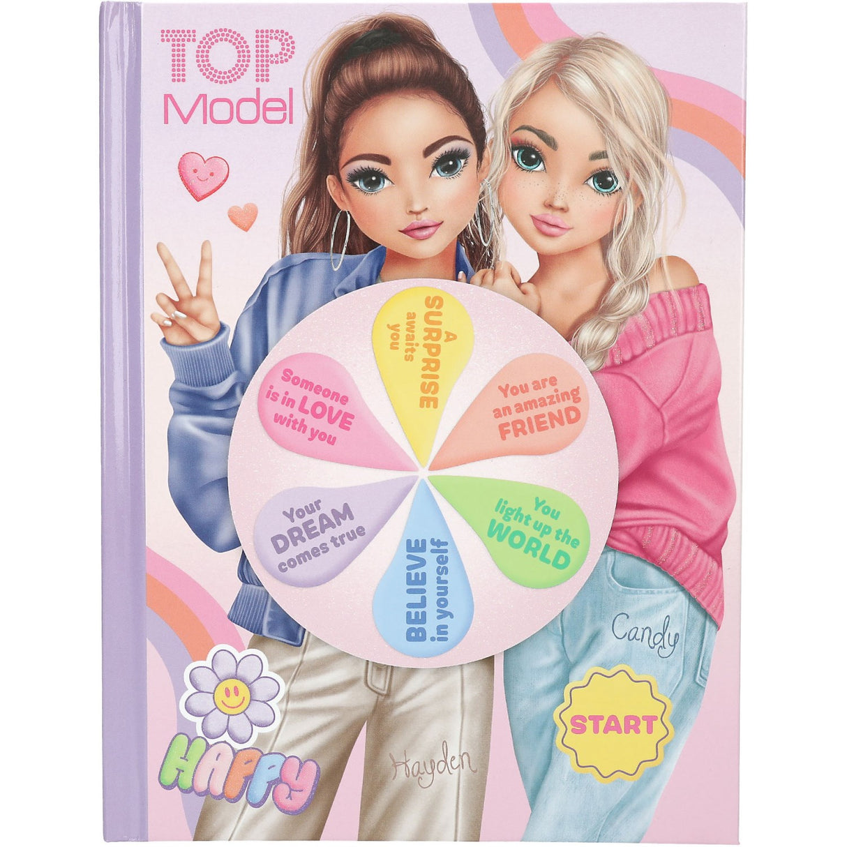 TOPModel Mood Colouring Book With Light And Sound English