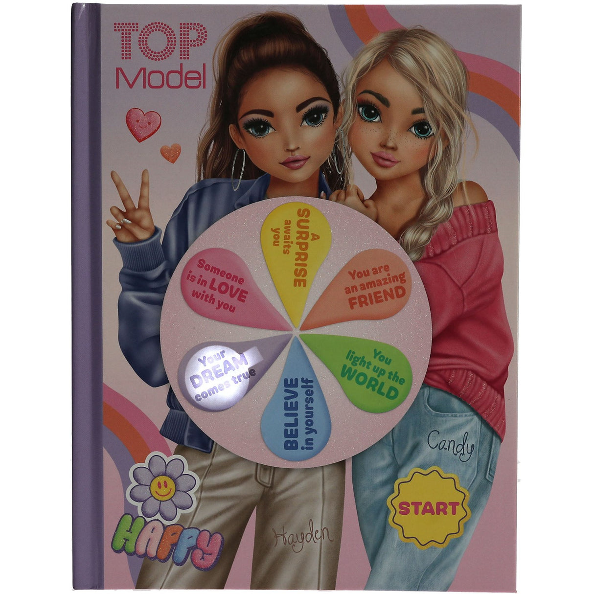 TOPModel Mood Colouring Book With Light And Sound English