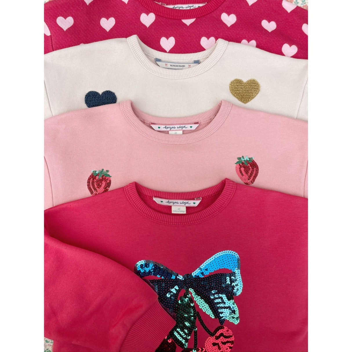 Konges Sløjd Winterberry Lou Sequin Sweat Shirt Ocs