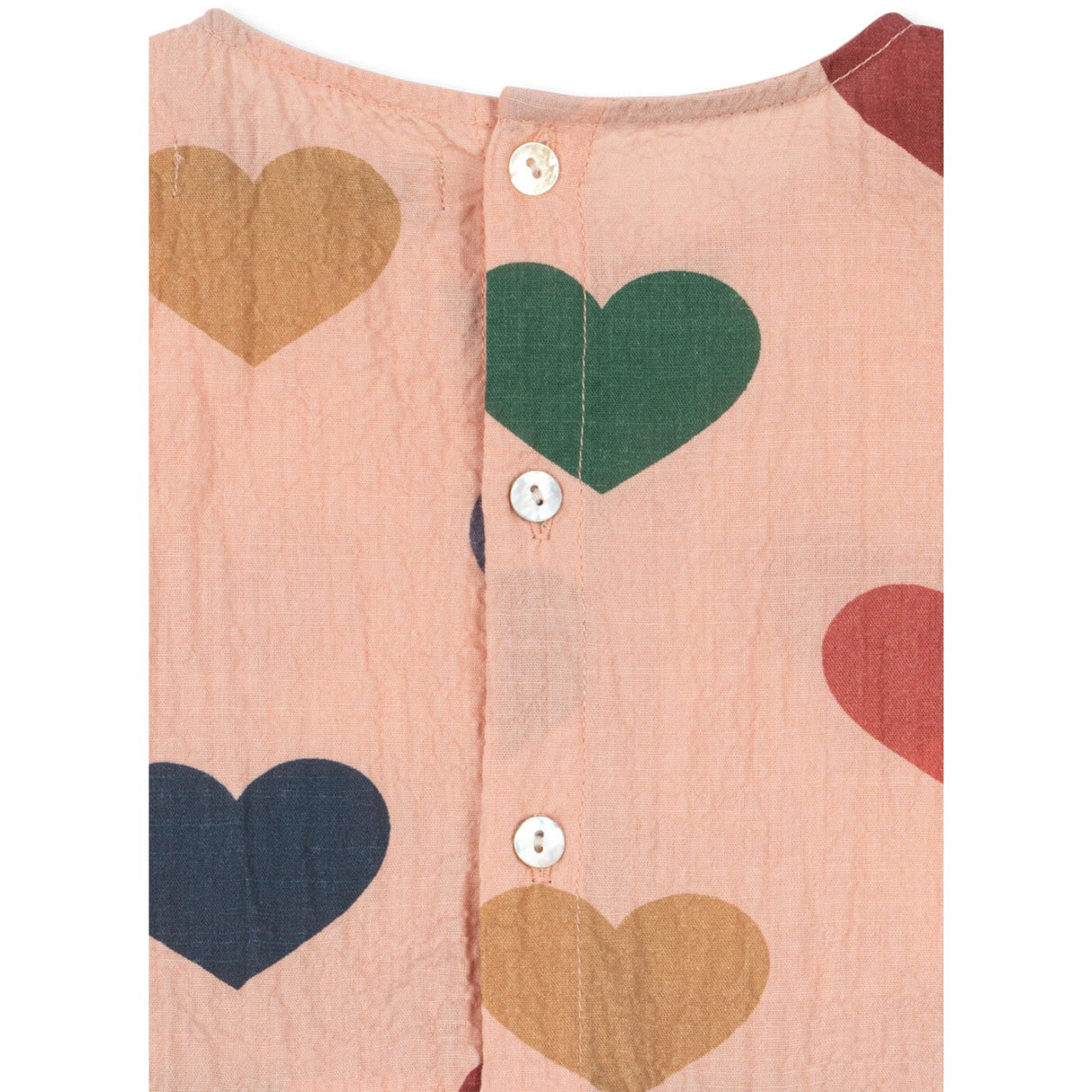 Konges Sløjd Coeur Rose Coloré Elin Dress GOTS