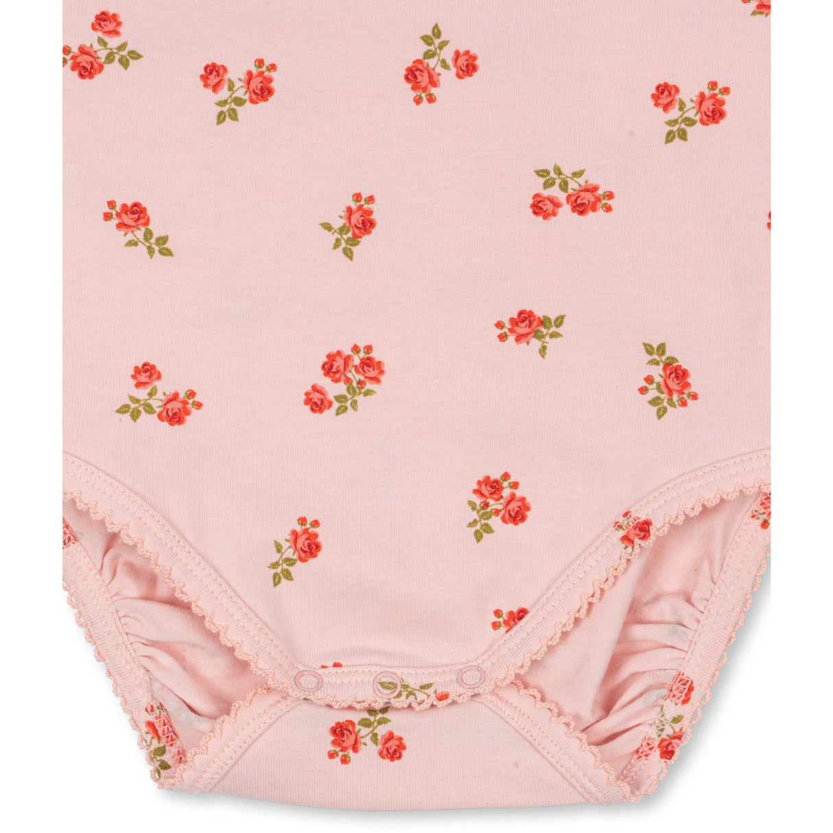 Konges Sløjd Rosa Pink Basic Ls Body GOTS