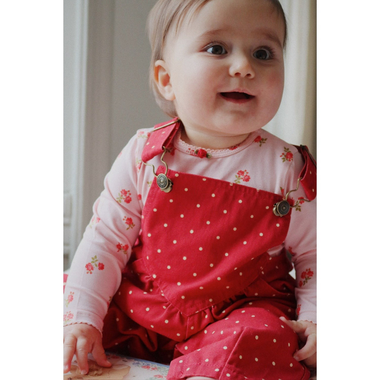 Konges Sløjd Rosa Pink Basic Ls Body GOTS
