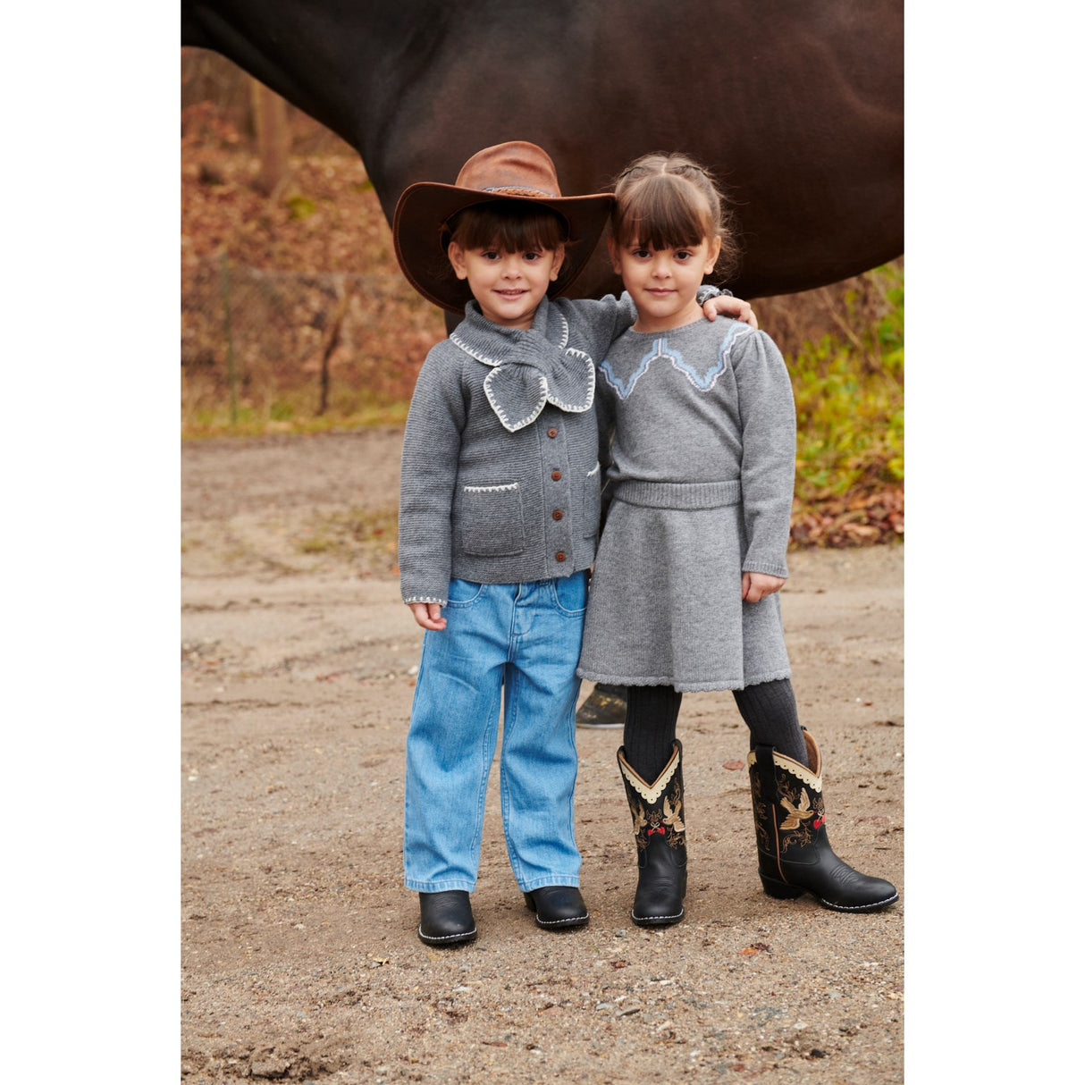 COPENHAGEN COLORS Black Dove Limited Cowboy Boots