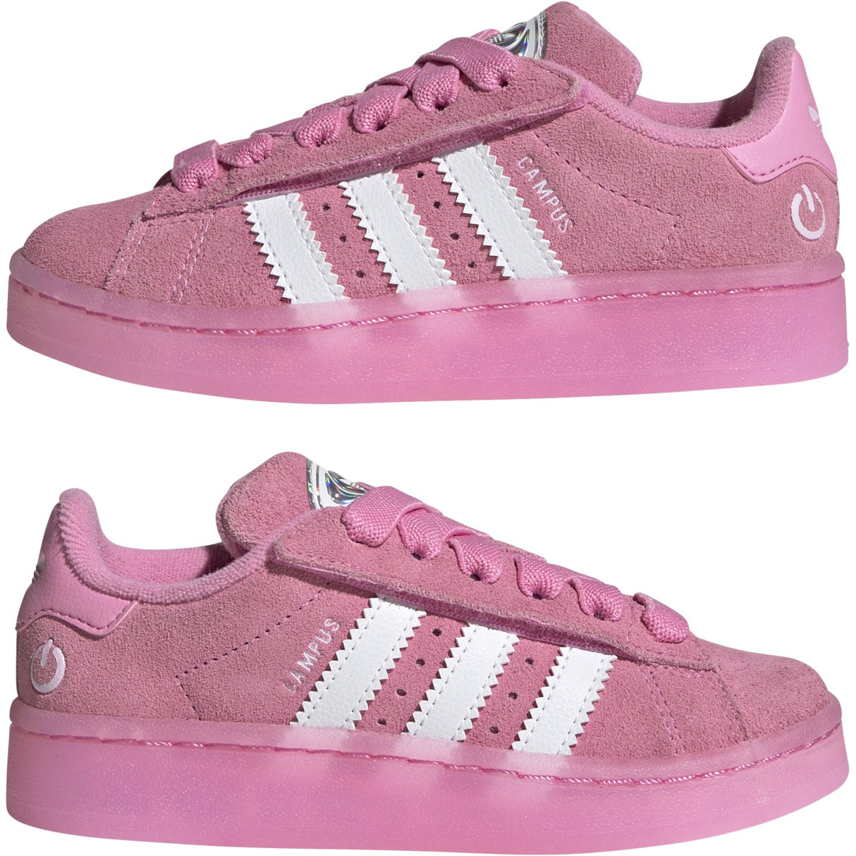 adidas Originals Bliss Pink/Ftwr White/Clear Pink Campus 00S Led Lights Cf El C Sneakers