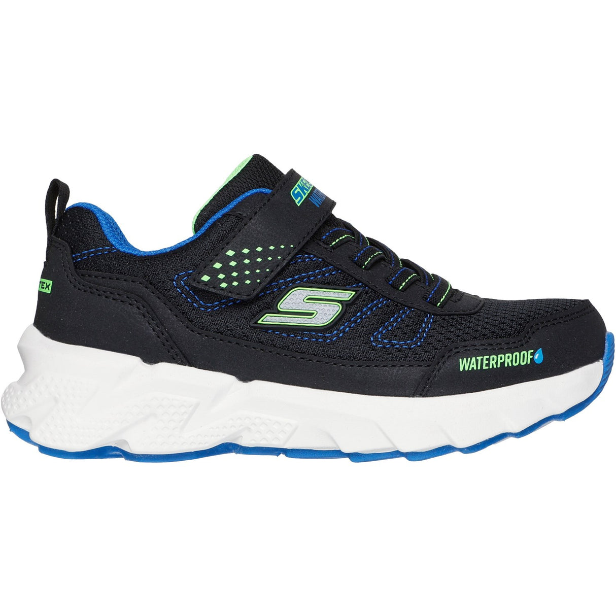 Skechers Black Elite Sport Tread - Aquavek - Waterproof