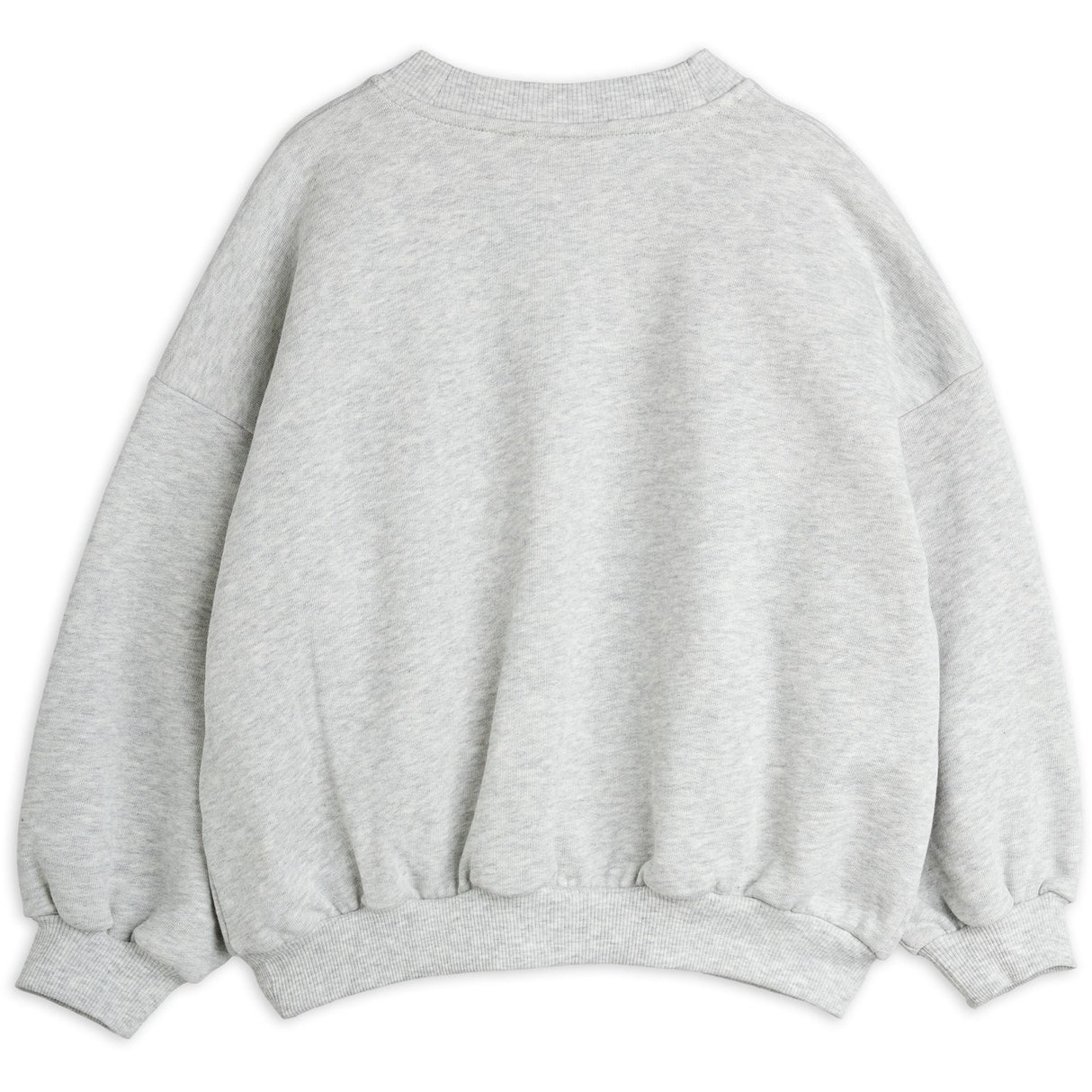 Mini Rodini Grey Melange Bear Chenille Sweatshirt