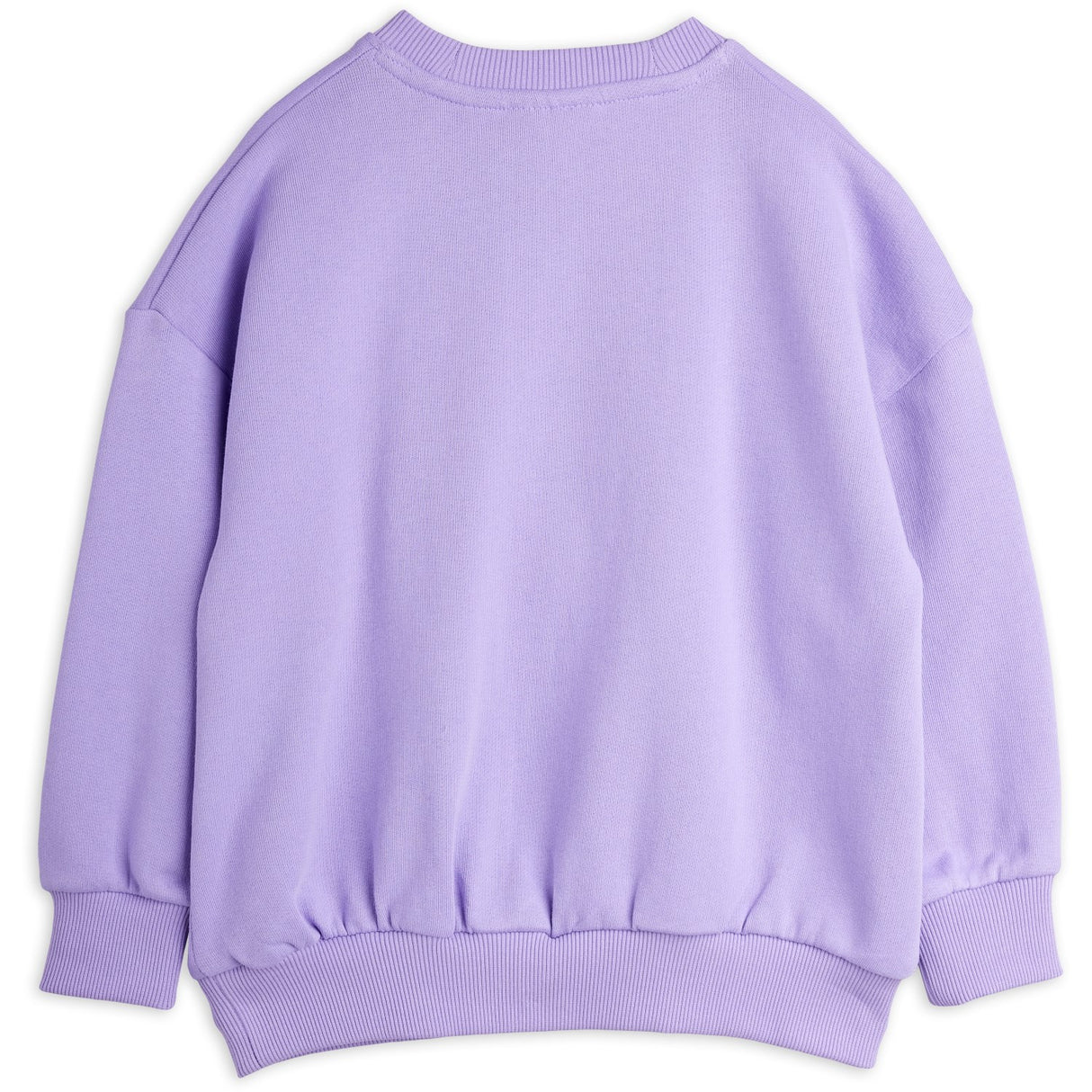 Mini Rodini Purple Cat With Bowtie Chenille Sweatshirt