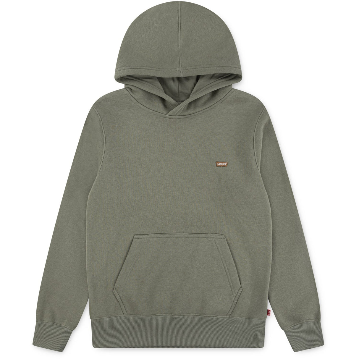 Levi's Deep Lichen Green Mini Batwing Pull Over Hoodie